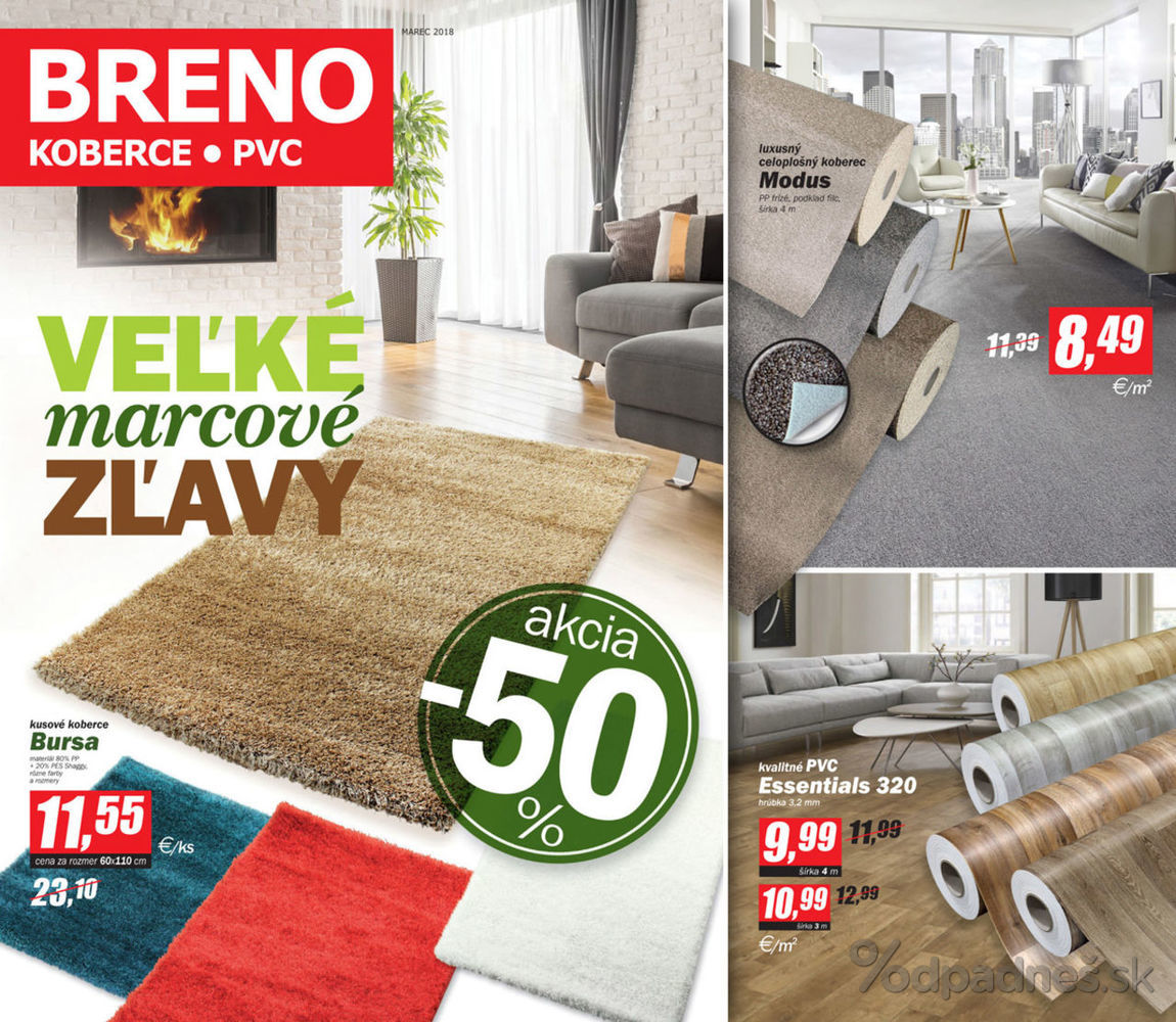 1. stránka BRENO letáku