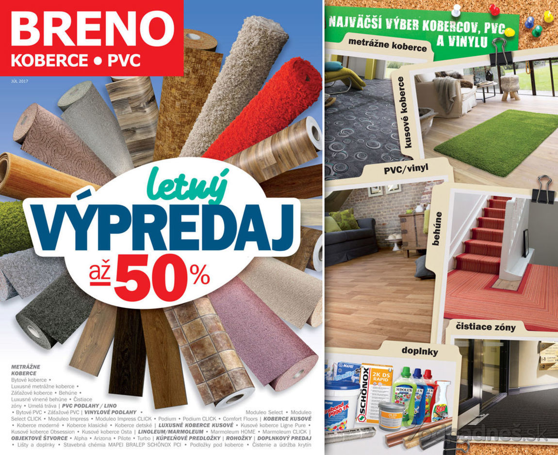 1. stránka BRENO letáku