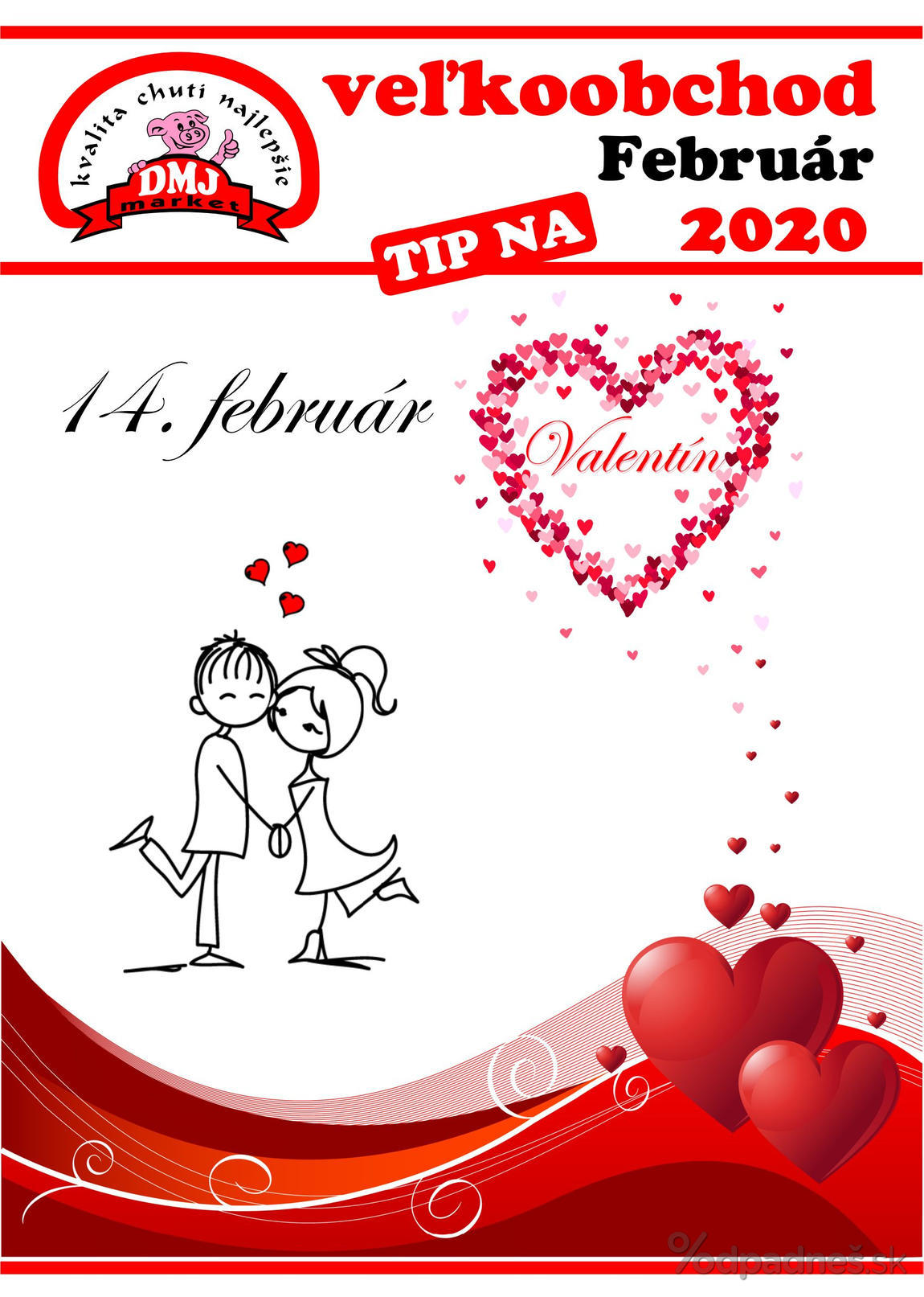 1. stránka DMJ market letáku