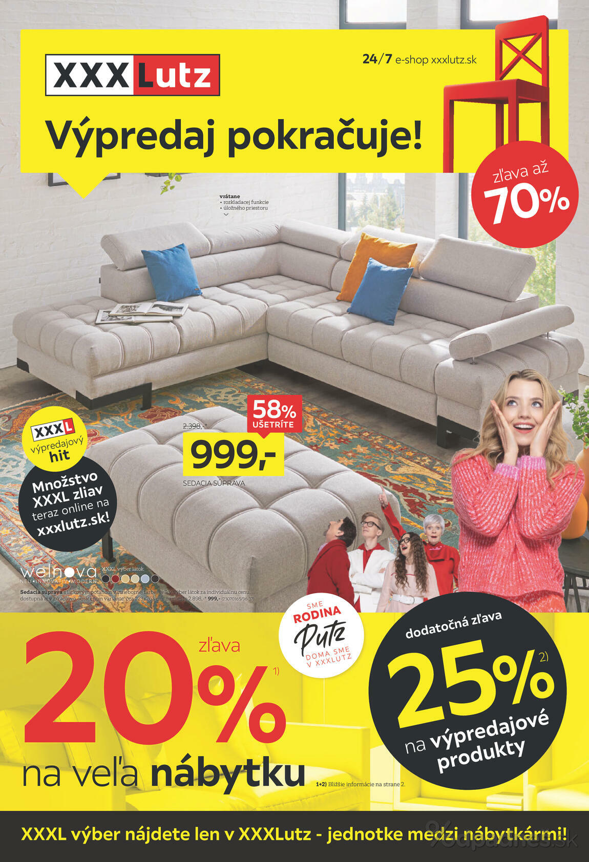 1. stránka XXXLutz letáku