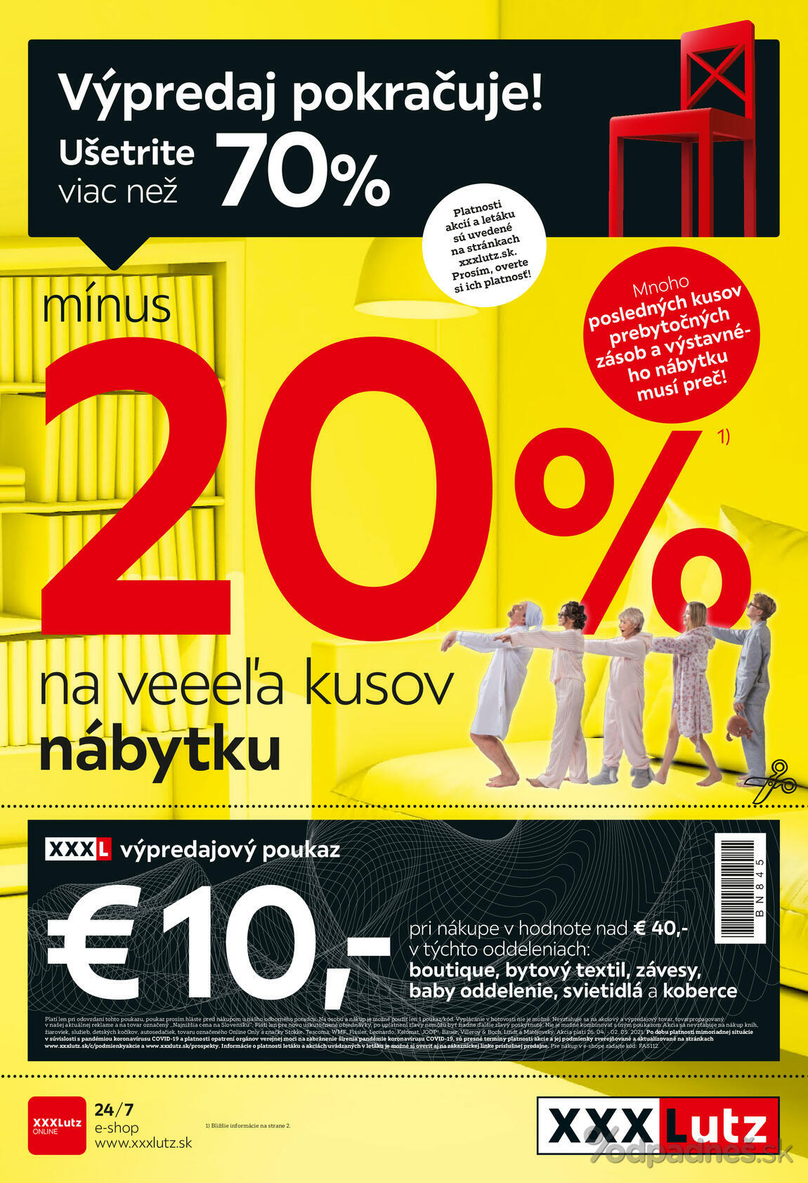 1. stránka XXXLutz letáku