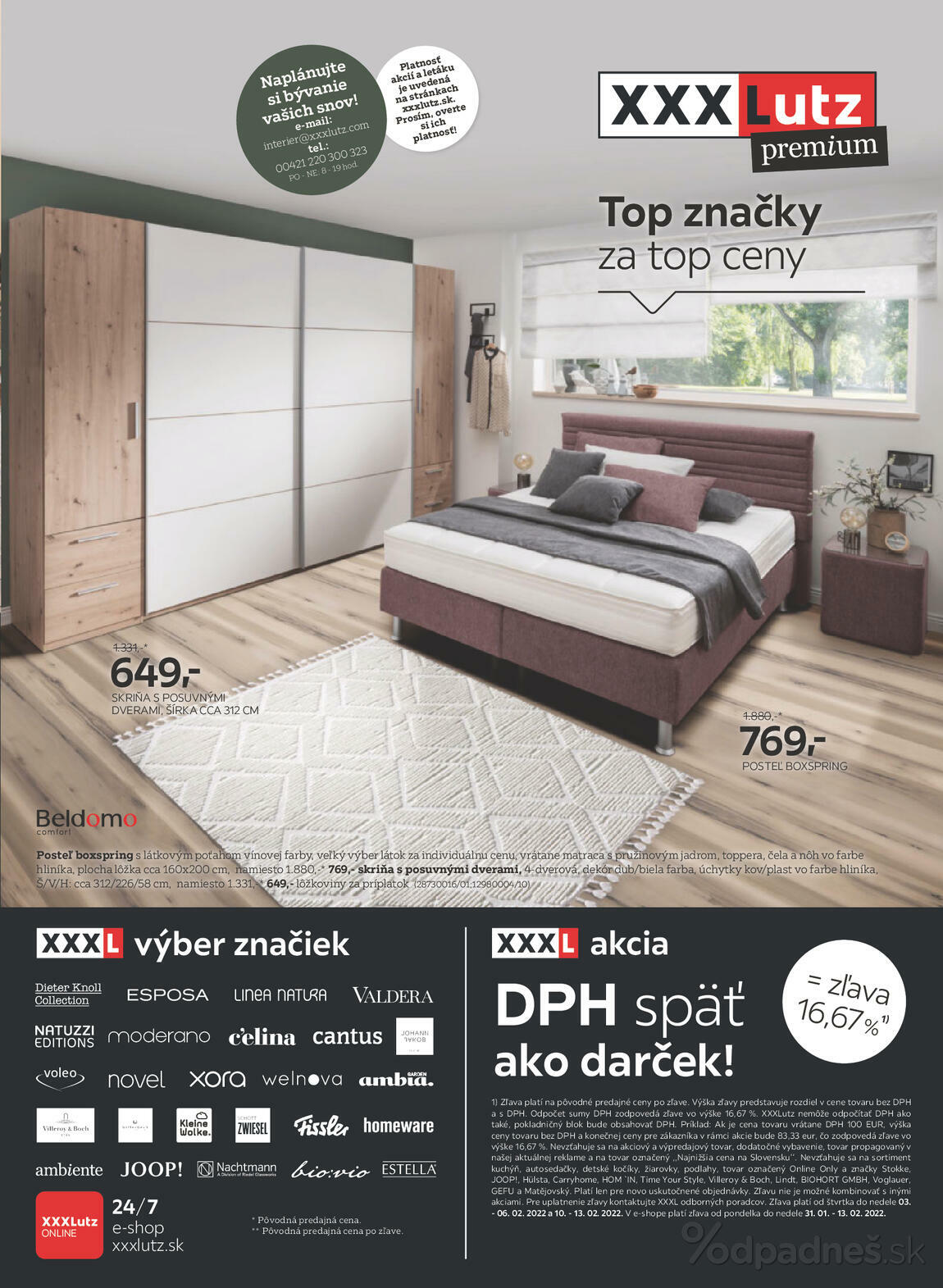 1. stránka XXXLutz letáku